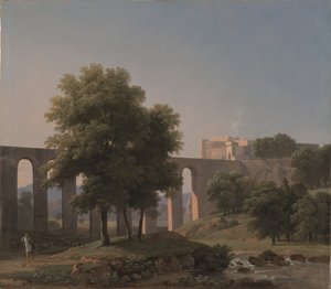 Un aqueduc près d