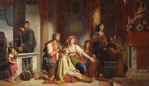 La prière à la Madone, 1831 - Jean Victor Schnetz