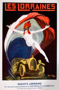 Les Lorraines, affiche pour la Société Lorraine