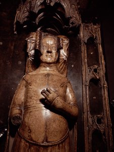 Effigie de Philippa de Hainaut (albâtre)