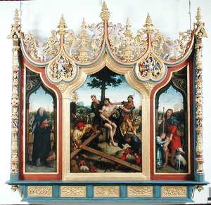 Triptyque du Christ avec les bourreaux, c.1530-32 - Jean the Elder Bellegambe
