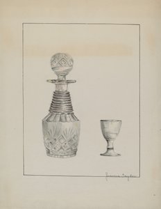 Carafe et verre