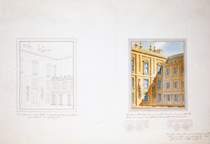 Conception pour la cour intérieure, Chatsworth