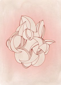 Blush Abstrait Bio - Jenja Braun