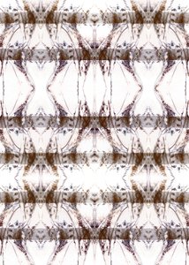 Motif symétrique organique - Jenja Braun