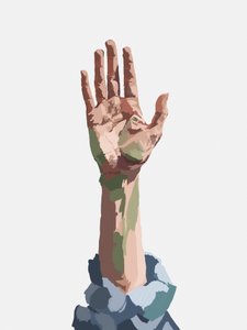 En route vers Painted Hand