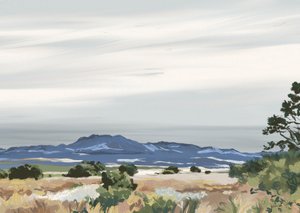 Vastes montagnes désertiques - Jenna Alheit