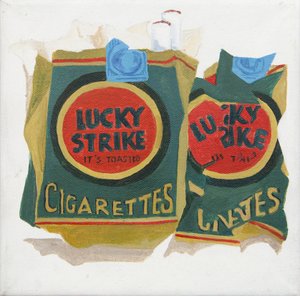 Paquets de Lucky Strike verts (acrylique) - Jennifer Abbott
