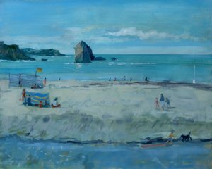 Thurlestone Rock, Devon, 2016 - Jennifer Wright