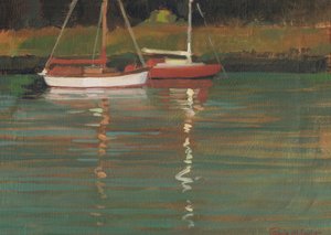 Reflets de yacht