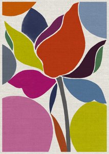 Tulipe imprimée - Jenny Frean