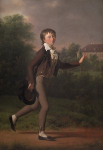 Un garçon courant. Marcus Holst von Schmidten - Jens Juel