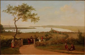 Vue sur le Petit Belt depuis une colline près de Middelfart - Jens Juel