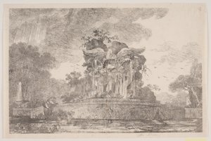 Fontaine avec coquilles - Jens Petersen Lund