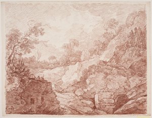 Paysage imaginaire italien