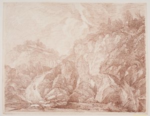 Paysage imaginaire italien