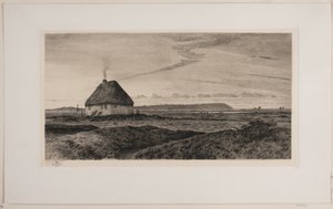 Cabane sur la lande