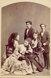 Famille Wohes, New York, années 1870
