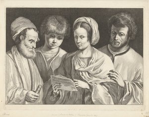 Quatre musiciens (Het concert) - Jeremias Falck