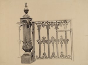 Porte et poteau de porte