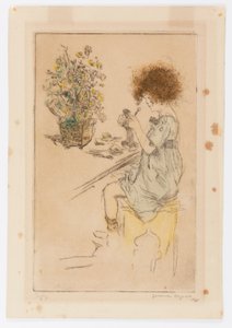 Sans titre (fille) - Jerome Myers