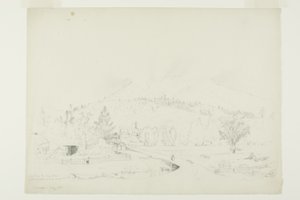 Brume sur les montagnes