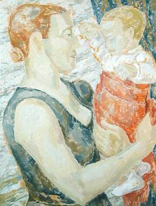Mère et enfant, c.1932 - Jessica Stewart Dismorr