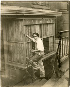 Charlotte Powell, peintre de village, c.1905-16