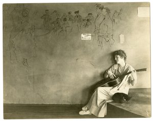 Le grenier de Grace Godwin, Greenwich Village, New York, USA
