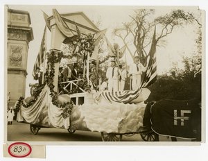 Char de parade historique n° 47 Bienvenue à Lafayette