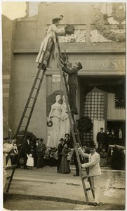 Jessie Tarbox Beals, autoportrait, Exposition universelle de Saint-Louis, c.1905-40
