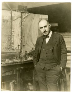 Jonas Lie, artiste, 1905