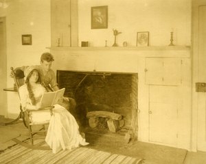 Malcolm Stewart Boylan et sa mère. Il est l