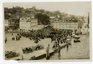Newburgh : réception sur le quai