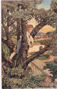 Un garçon dans un arbre, de 