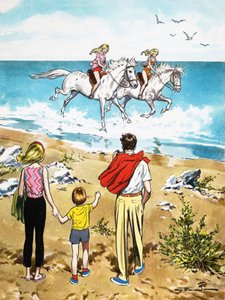 Randonnée à cheval dans le surf - Jesus Blasco