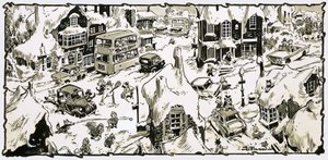 Paysage hivernal - Jesus Blasco