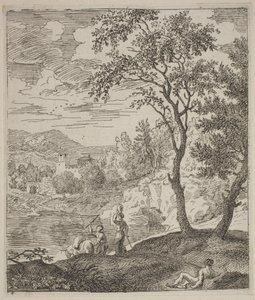 Paysages à la manière de Poussin - Joachim Franz Beich