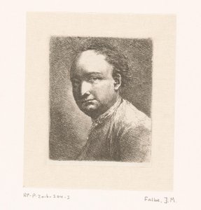 Portrait du peintre Johann Harper - Joachim Martin Falbe