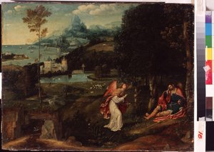 Paysage avec saint Roch