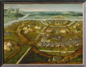 La bataille de Pavie ... - Joachim Patinir