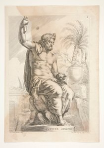 Jupiter Olympius, de Sculpturae Veteris Admirata - Joachim von Sandrart