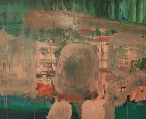 Paysage abstrait en vert - Joackim Schou Dahle
