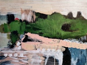 Paysage abstrait serein - Joackim Schou Dahle