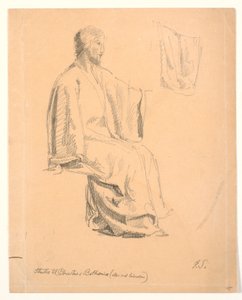 Étude de Christ assis