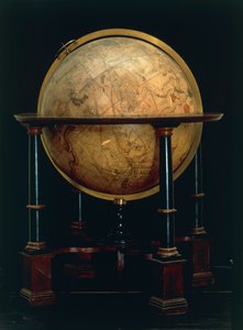 Globe céleste par Joan Blaeu