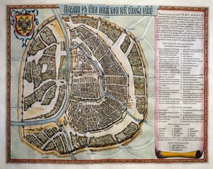 Moscou, Volume II, Atlas Maior, par Joan Blaeu (1596-1673), gravure sur cuivre, Amsterdam - Joan Blaeu