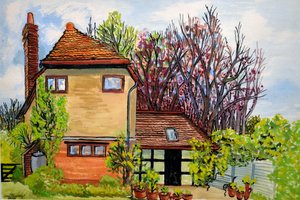 Rose Cottage, Cookham, Ferme de Lord Astor, Cliveden, 2009
