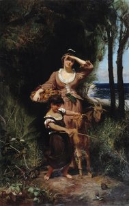 Chevrère au bord de la mer - Joanny Rave