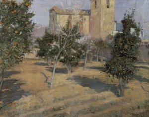 Le jardin du prêtre